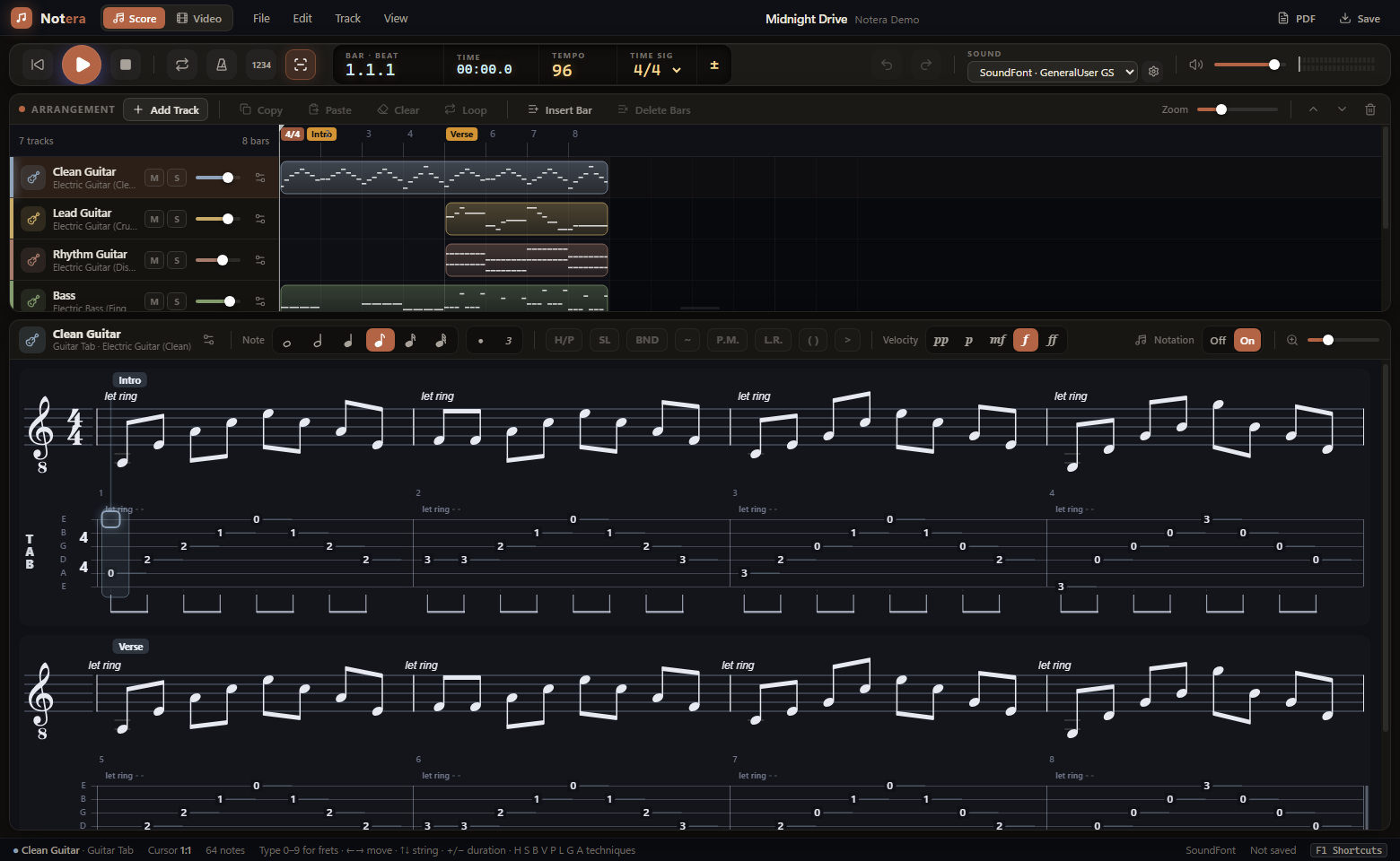 A MIDI file